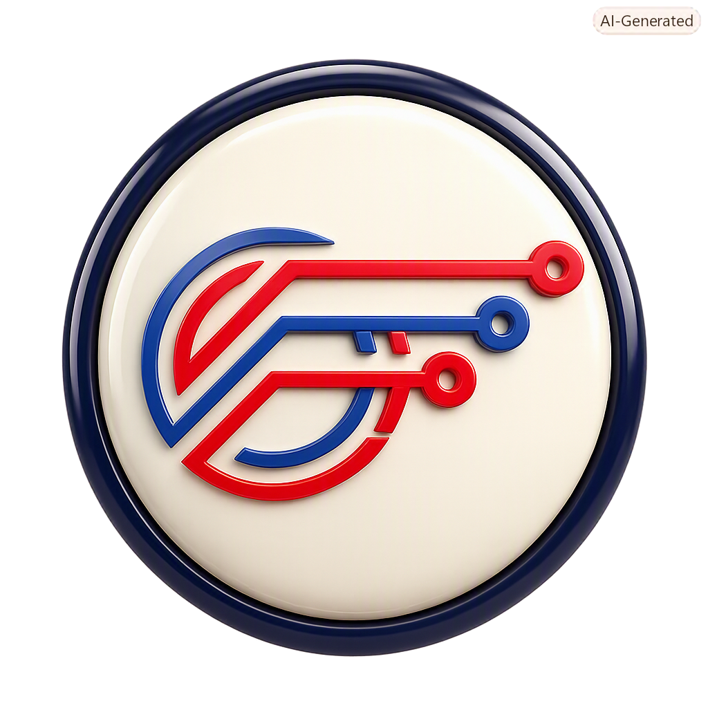 Dual Service Electronic Logo